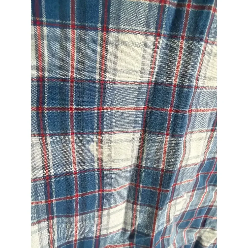 Ralph Lauren Plaid Shirt L 100% Cotton Classic Preppy Casual - Picture 6 of 6